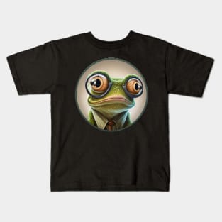 Geeky Frog Kids T-Shirt